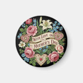 Aimant Fête des mères avec amour (Devant)