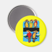 AIMANT FÊTE DES PARROTS (Recto/Verso)