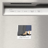 Aimant Fête des pères du Carré magnétique (In Situ (Lave-vaisselle))