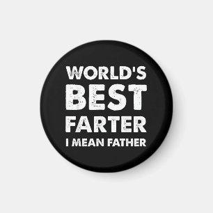 Aimant Fête des Pères Papa Rétro Meilleur Pète du Monde J