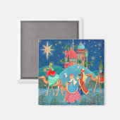 Aimant Fête des Rois Mages Noël (Recto/Verso)