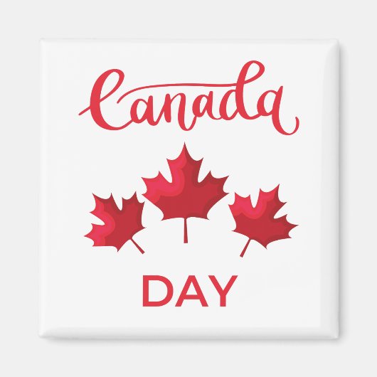 Aimant Fête du Canada (Devant)