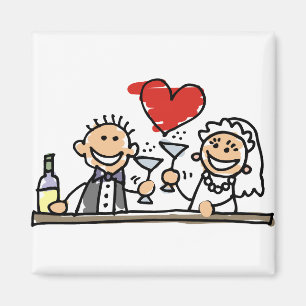 Aimant Fête du mariage