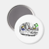 Aimant Fête du thé (Recto/Verso)