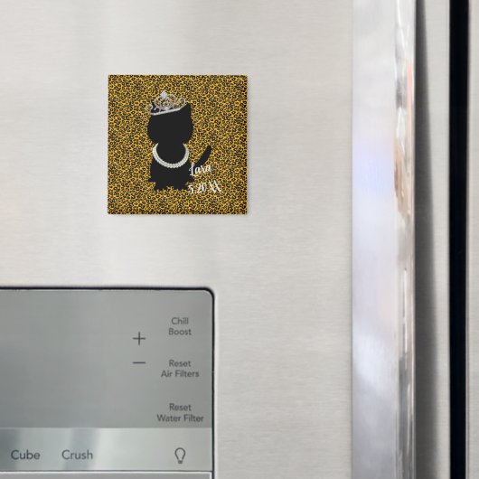 Aimant   Fête du Tiares Chéri Chat (In situ (réfrigérateur))