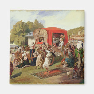 Aimant Fête extérieure en Turquie, c.1830-60