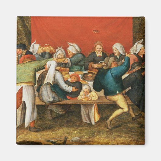 Aimant Fête Mariage (Devant)