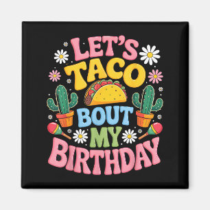 Aimant fête mexicaine cinco de mayo parlons taco