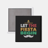 Aimant Fête mexicaine Funny Cinco De Mayo (Recto/Verso)