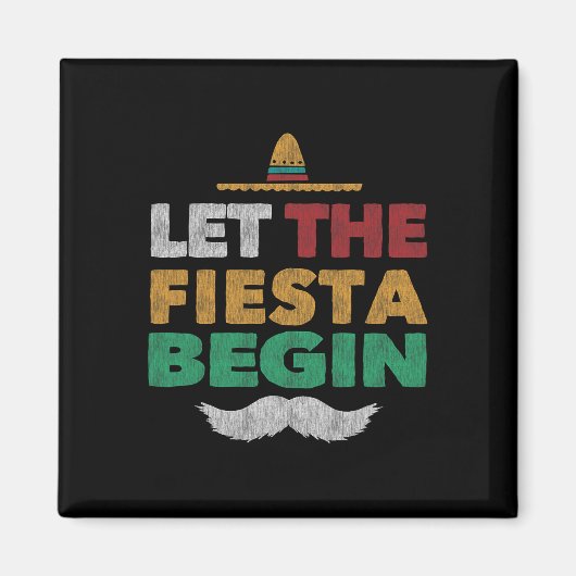 Aimant Fête mexicaine Funny Cinco De Mayo (Devant)