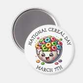 Aimant Fête nationale des céréales 7 mars (Recto/Verso)