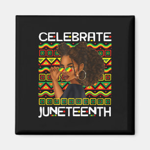 Aimant Fêter le 11 juin 1865 Liberté afro-américaine
