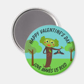 Aimant Fêtes de Saint Valentin pour enfants (Recto/Verso)