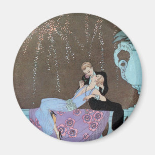 Aimant Feu d'artifice Art Déco vintage Le Feu, George Bar