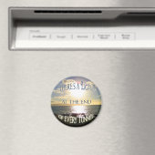 Aimant Feu de devis motivationnel à la fin du tunnel (In Situ (Lave-vaisselle))