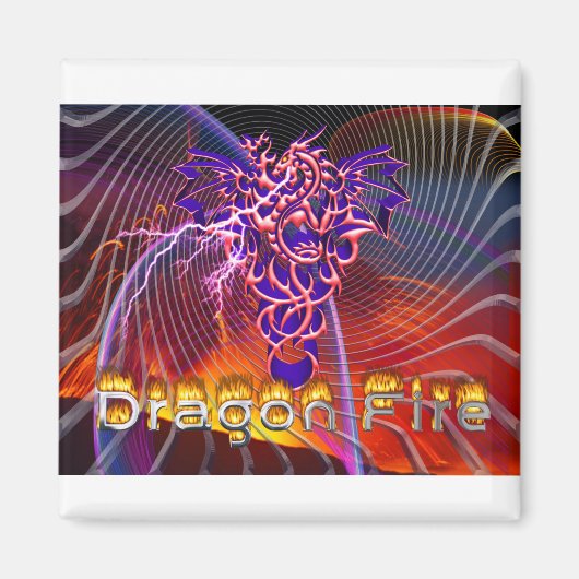 Aimant Feu de dragon (Devant)