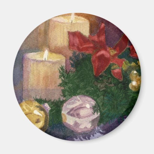 Aimant Feu de Noël (Devant)