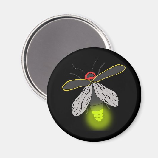 Aimant feu de vol de bogue (Recto/Verso)