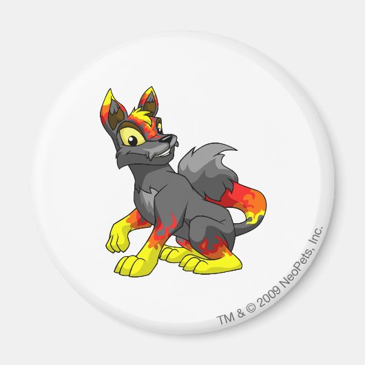 Aimant Feu Lupe (Devant)