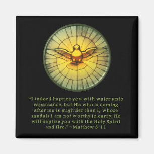 Aimant Feu Saint-Esprit