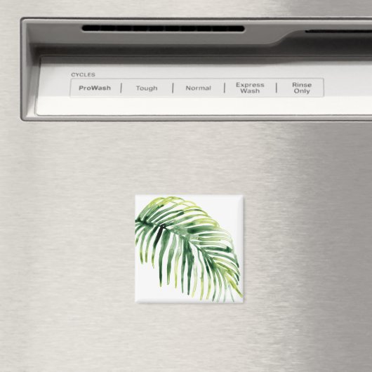 Aimant Feuille de bijou tropicale (In Situ (Lave-vaisselle))