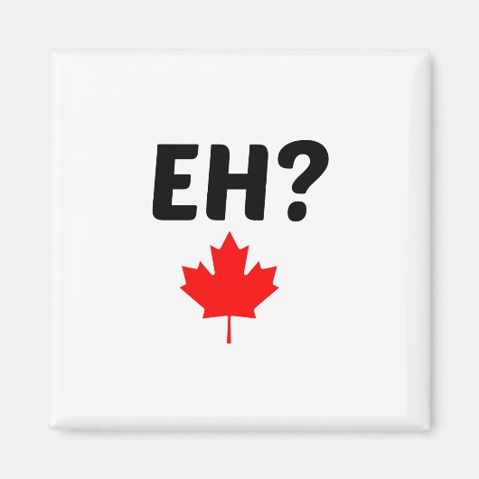 AIMANT FEUILLE DE CARTOGRAPHIE EH CANADA (Devant)