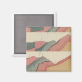 Aimant Feuille de montagne Aspen 2 (Recto/Verso)