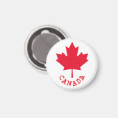 Aimant Feuille d'érable canadienne (Recto/Verso)