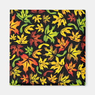 Aimant feuille d'érable d'automne