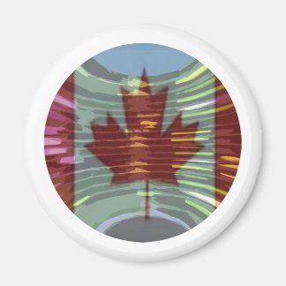 Aimant Feuille d'érable d'or canadienne - Succès dans la