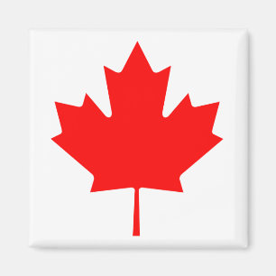Aimant Feuille d'érable du Canada