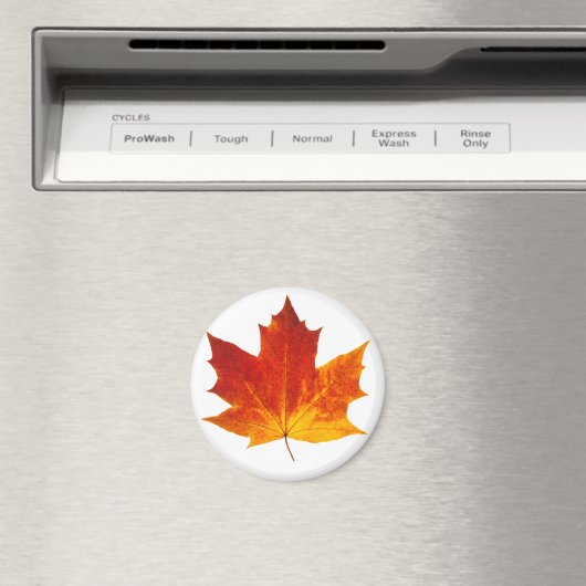 Aimant Feuille d'érable rouge (In Situ (Lave-vaisselle))