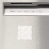Aimant Feuille d'or à motif (In Situ (Lave-vaisselle))