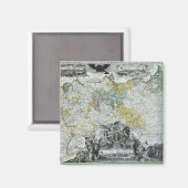 Aimant Feuille maîtresse de la souveraine prussienne (Recto/Verso)