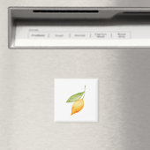 Aimant Feuille orange (In Situ (Lave-vaisselle))