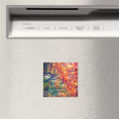 Aimant Feuille orange (In Situ (Lave-vaisselle))