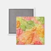 Aimant Feuilles d'automne (Recto/Verso)