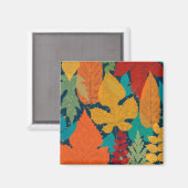 Aimant Feuilles d'automne (Recto/Verso)