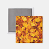 Aimant Feuilles d'automne (Recto/Verso)