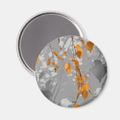 Aimant Feuilles d'automne (Recto/Verso)