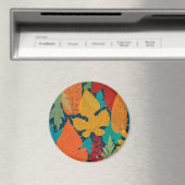 Aimant Feuilles d'automne (In Situ (Lave-vaisselle))