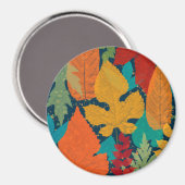Aimant Feuilles d'automne (Recto/Verso)