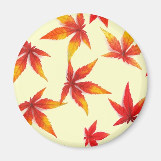 Aimant Feuilles d'automne (Devant)