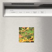 Aimant Feuilles de Chêne d'Automne (In Situ (Lave-vaisselle))