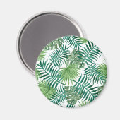 Aimant Feuilles de la jungle tropicale (Recto/Verso)