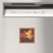 Aimant Feuilles de l'érable à l'automne (In Situ (Lave-vaisselle))