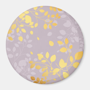 Aimant Feuilles d'or 9