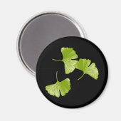 Aimant Feuilles Ginkgo (Recto/Verso)