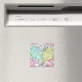 Aimant Feuilles tropicaux (In Situ (Lave-vaisselle))