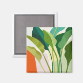 Aimant Feuilles tropicaux (Recto/Verso)